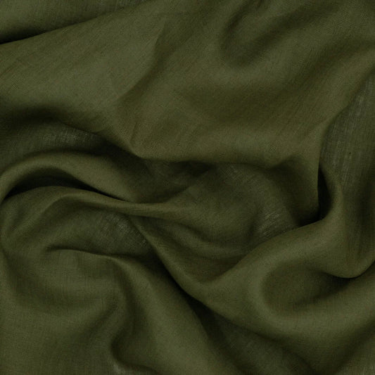 A-Leinen Kollektion Julia : Forrest Green - Breite 150cm