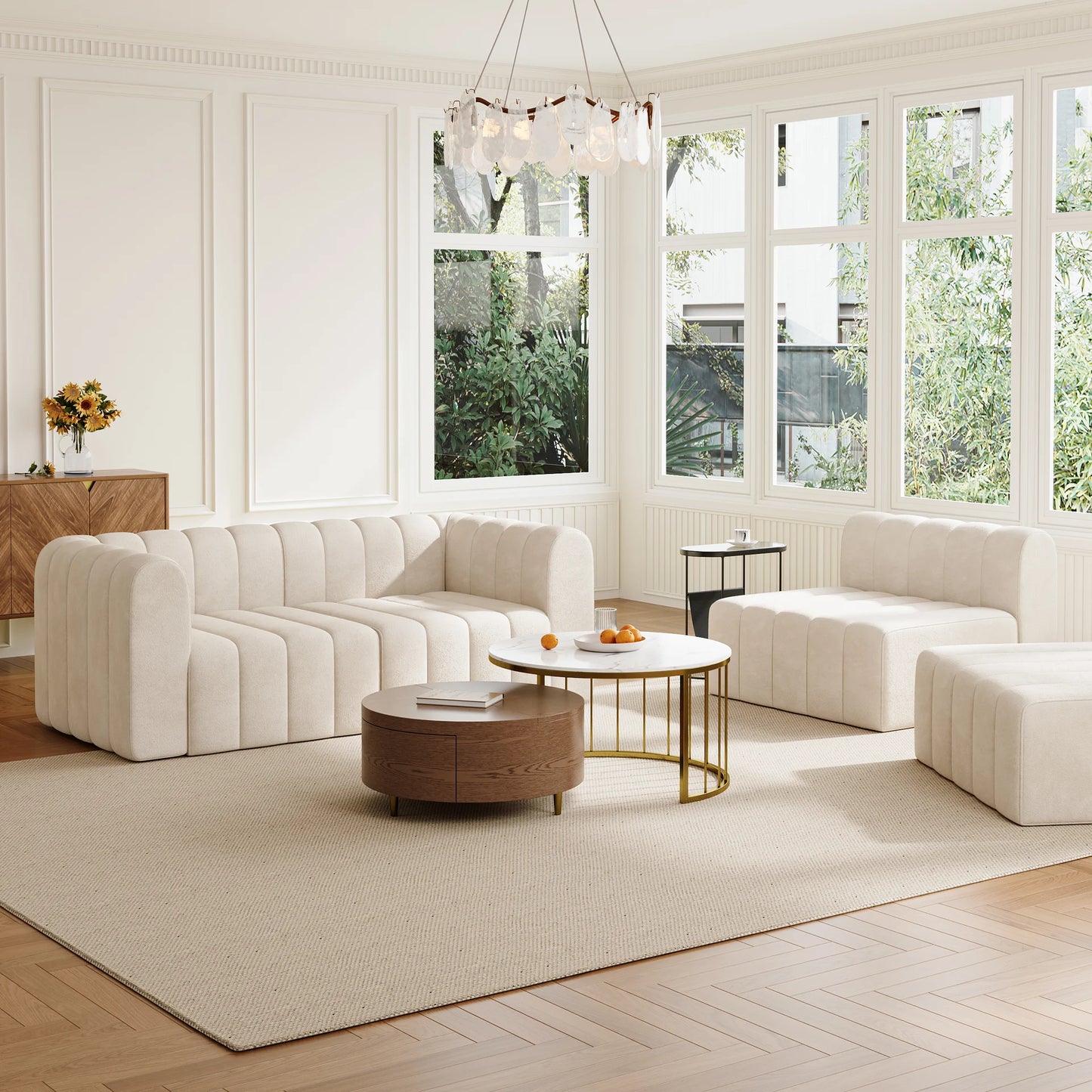 1001 Sitzmöbel Kollektion : Modulares Sofa , Serie Charm